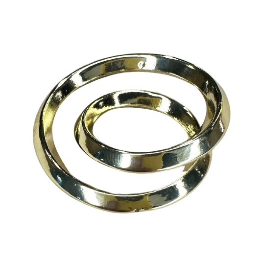 Scarf Buckle- Double Circular Bands