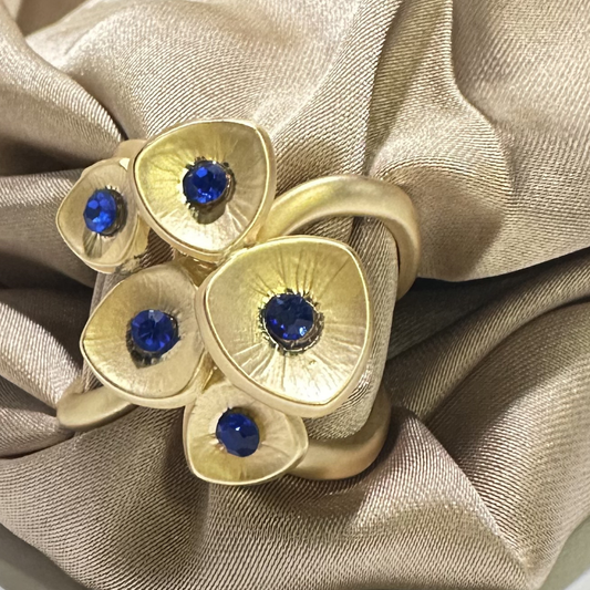 Scarf Buckle- Floral Cluster