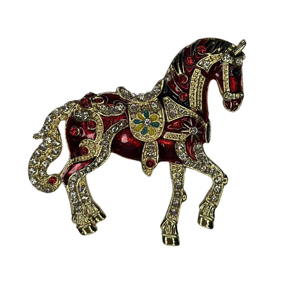 Cheval émaillé