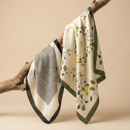 Blossom & Bold – Scarf Duo for Her